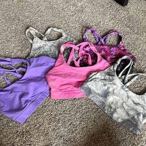 Lululemon Energy sports bra bundle
